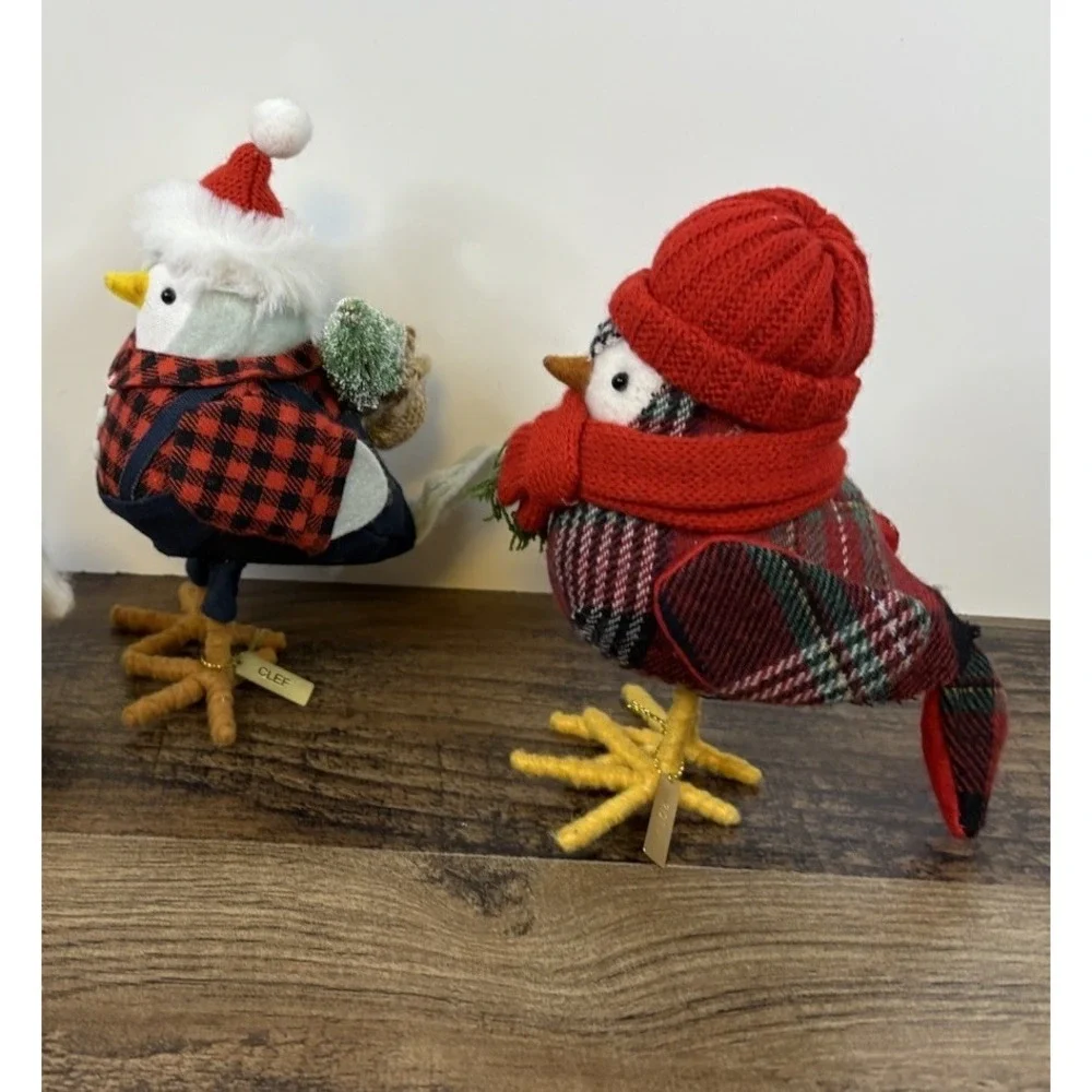 Target Wondershop Christmas Featherly Friends Clef & Briggs Set 2017 2021 Tags